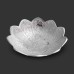 German Silver Flower Design Prayer Bowl - Size 3.75 inches