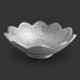 German Silver Flower Design Prayer Bowl - Size 3.75 inches