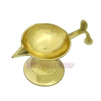 Panch Aarti Brass Diya online at best price from India