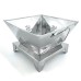 Stainless Steel Hawan Kund With Base Size (22x22x14.5 cm)