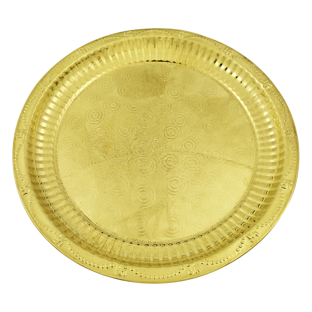 Pooja Plate in Brass Buy online Pooja Thali at best price