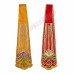 Velvet Embroidered Patta Dupatta For God & Goddess - 46 inches