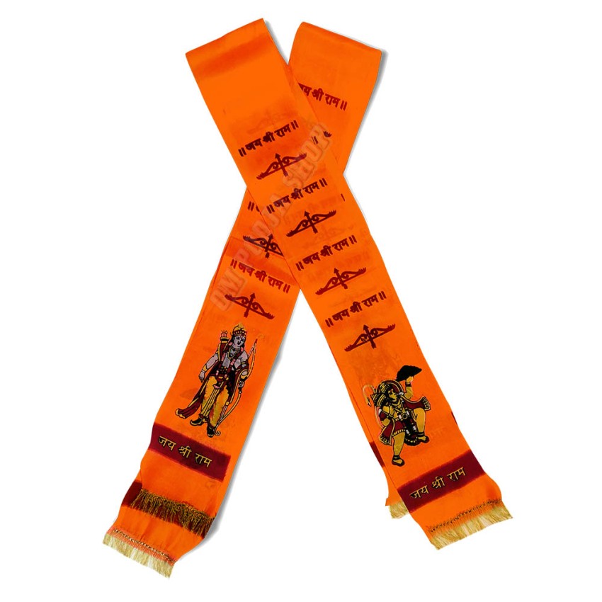 Jai Shri Ram Dupatta Chunri Neck Scarf