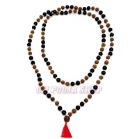 Buy Rudraksha & Black Hakik Mala For Heal and Protection