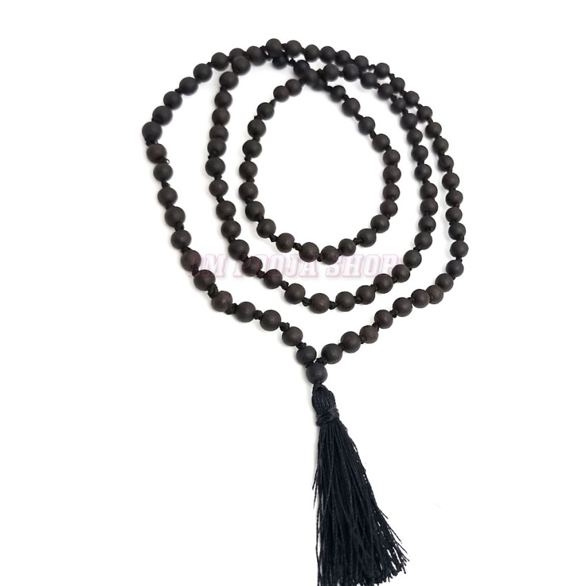 Original Shyam (Black) Tulsi Mala - 108 Beads