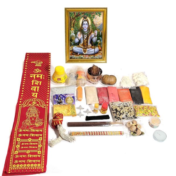 Puja Materials Kits Complete Pooja Things Stuff 6110