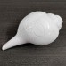 Flower Carving Natural Blowing Shankha - 6.25 Inches