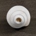 Flower Carving Natural Blowing Shankha - 6.25 Inches