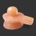 Shivling in Light Orange Jade Gemstone - 140 to 210 Grams