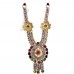 Diamond Stone Haar Kanthi Mala for Festival Season - 3.5 inch