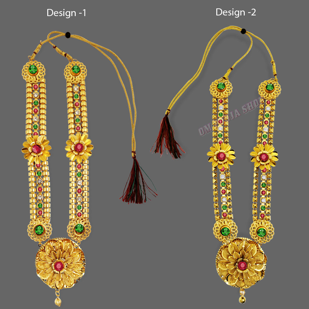 gold kanthi haar designs