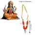 Orange Color Small Haar / Mala for Deity for Murti set of 2