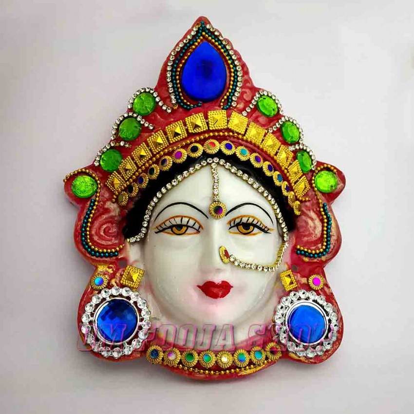 Kamakshi Laxmi Mask (Face) for Worship Get online in USA UK