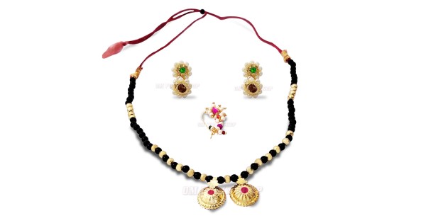 Buy Combo Offer,three Mangalsutra,forming Gold Necklace,gold Jewellery,  Long Bridal Necklace,temple Jewelry,south Indian Necklace,bridal Jewelry  Online in India - Etsy