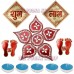 Shubh Labh Rangoli Decoration Set for Deepawali