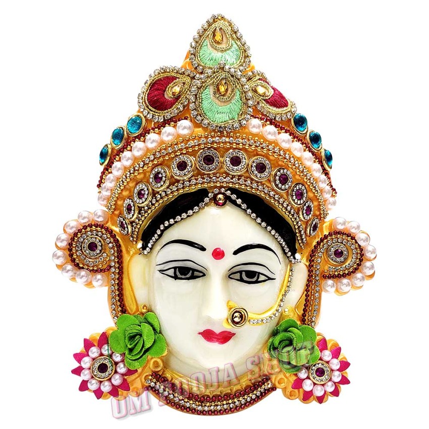 Varalakshmi Devi Face / Mukhota - 7.5 inches