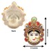 Mahalakshmi Devi Mukhota With Stone Decorated - 6 inches