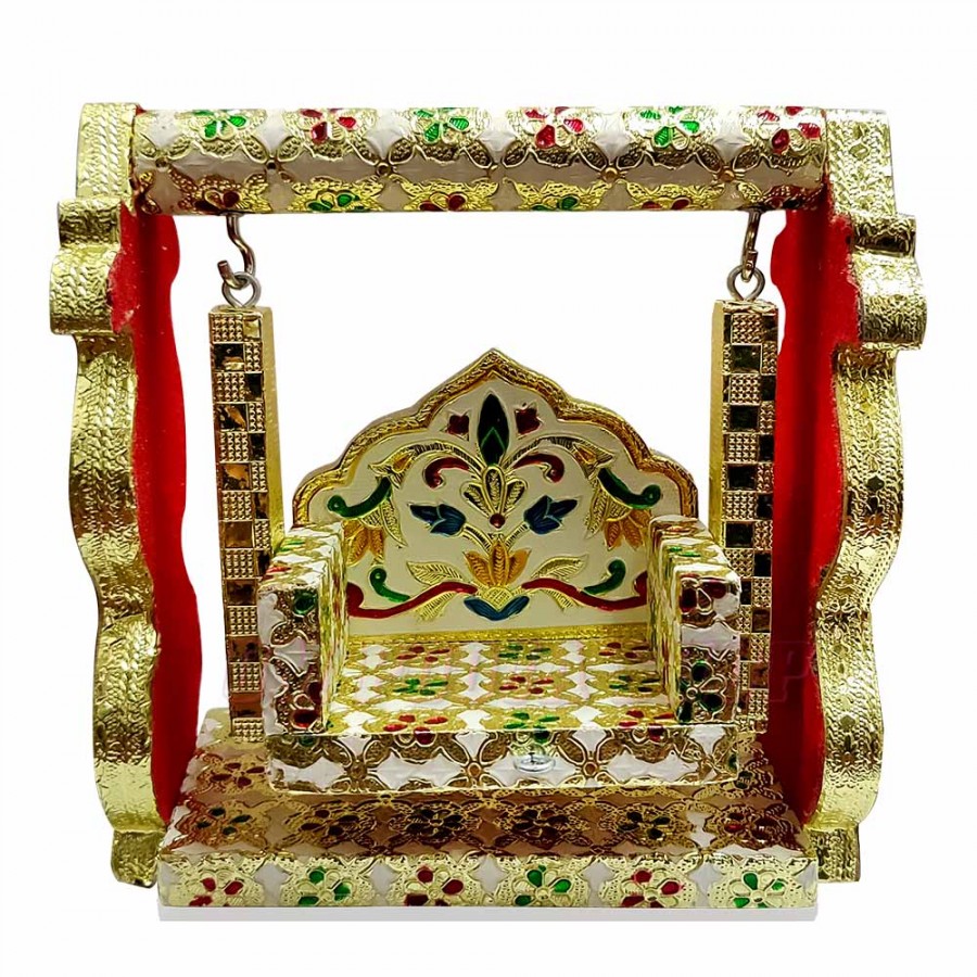 Wooden Ladoo Gopal Jhula Online @ USA UK