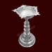 Pure Silver Samai Diya - Size: 8 inches