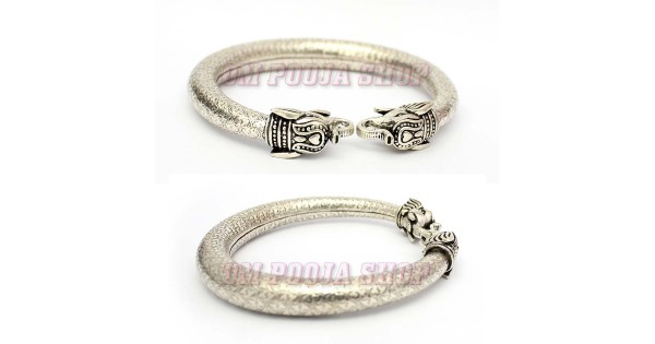 Pure 990 Silver Hallmarked Mens solid Kada Bangle Bracelet | eBay