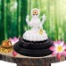 Dhan Lakshmi Silver Gift Item for Desktop