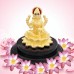 Gold Polish Laxmi Mata 999 Pure Silver Divine Gift in Air Proof Acrylic Box