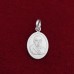 Oval Shape Bhimrao Ramji Ambedkar Pendant in Pure Silver & Pure Gold - Size: 16x24 mm