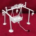 Sterling Silver Handmade Laddu Gopal Swing Jhula