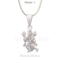 Hanuman Ji Fashionable Pendant in Sterling Silver online