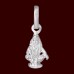  Ayyappa Swami Sterling Silver Pendant