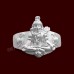 Mahadev Shiv Shankar Ring in Pure Silver