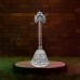 Auspicious Prayer Bell in Pure Silver