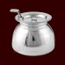 Pure Silver Ghee Loti / Ghee Pot/ Oil Jar with Lid & Spoon