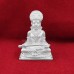 Mata Annapurna Idol in Solid Sterling Silver - Size: 1.8 x 1.6 x 0.9 inches