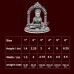 Annapurna Mata Idol in Sterling Silver - Size: 1.4 to 6.25 inches