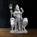 Ardhanarishvara Idol in Sterling Silver