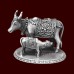 Cow And Calf Together Idol in 925 Solid Silver - Size: 1.75 to 4 inch