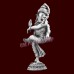 Dancing Ganesha Sterling Silver Statue - Size: 2 inches