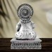 Lord Kubera Small Murti in Silver - Size: 2 to 5 Inches