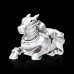 Nandi ji Maharaj 925 Silver Idol - Size: 1 to 3 Inches