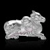 Nandi ji Maharaj 925 Silver Idol - Size: 1 to 3 Inches