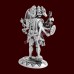 Panch Mukhi Hanuman with Standing Posture Idol in 925 Silver - 1.9 inch & 2.5 inch