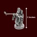 Radha Krishna Idol in Pure Silver - Size: 3 inches