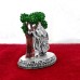 Radha Krishna with Standing Murti in 925 Silver - 2 inch