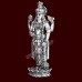 Lord Vishnu Standing Posture Idol in 925 Silver - Size: 1.5 to 6 Inches