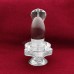 Shiv Jatadhari Narmada Shivling with Pure Silver Yoni Base