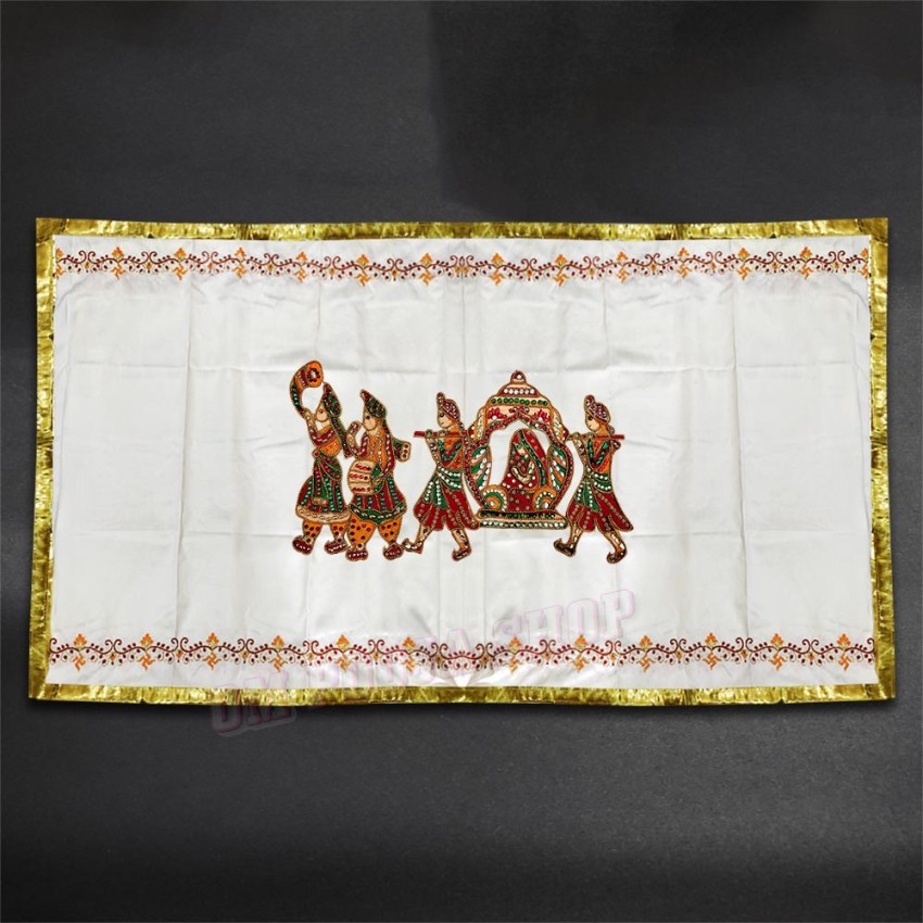 Embroidered Vivah Barat Antarpat Wedding Cloth