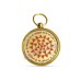 Shri Baglamukhi Yantra Pendant In Brass For Men & Women