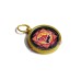 Kaal Sarp Yantra Pendant In Brass With Glass