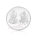 Lakshmi Ganesh Coin in 999 Pure Silver